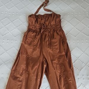 Women's Brown Jumpsuit